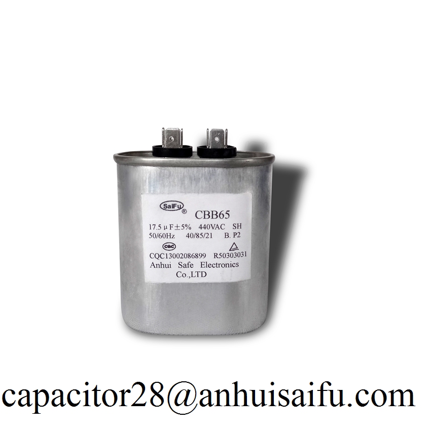 Air Conditioner Parts CBB65 SH Motor Run Capacitor 50/60hz 40/70/21