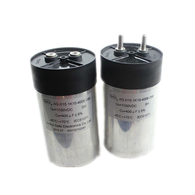 Cylindrical Aluminum Can DC-Link Film Capacitor For UPS SVG Power Inverter