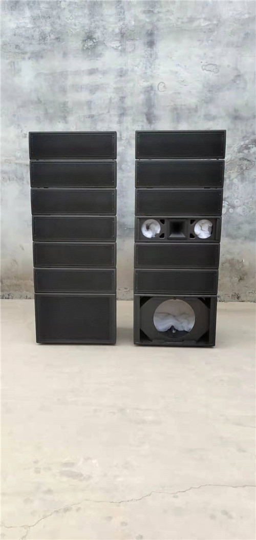 China hot selling Double 5-inch line array speaker cabinet manufacture