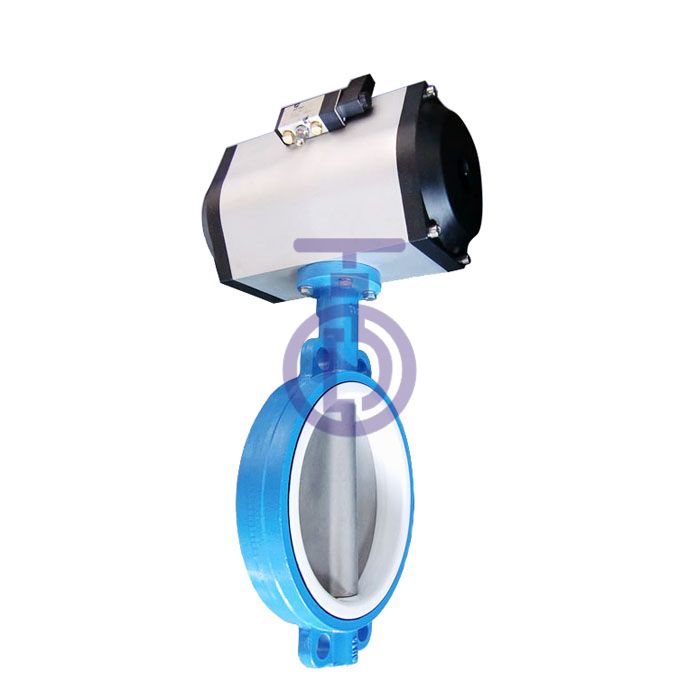 Pneumatic Wafer Butterfly Valve