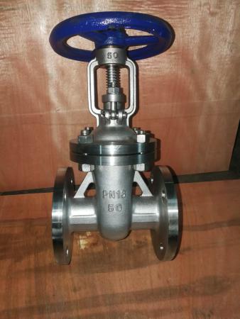 Good quality steel gate valve with non-rising spindle 72 rub