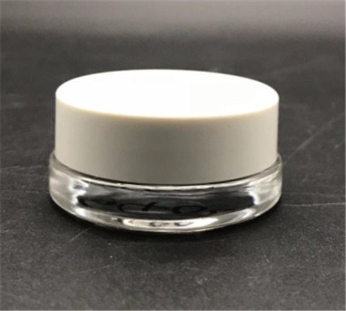 high quality best selling cosmetic round jar screw neck press  glass bottle 6G wholesale
