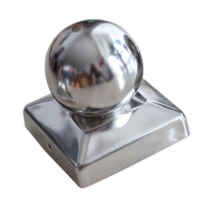 Stainless Steel Ball Fence Post Cap