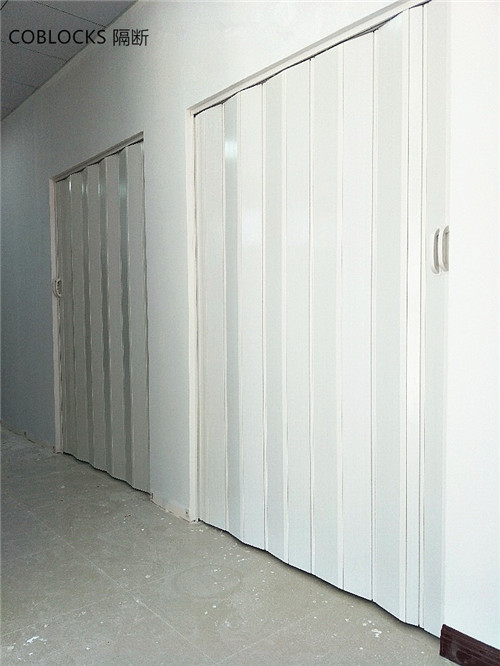 PVC folding door and kits