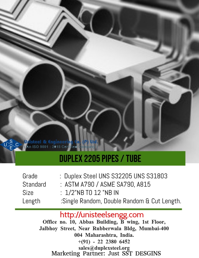 Duplex 2205 Pipes