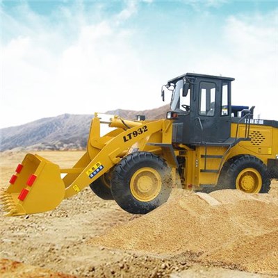 Wheel Loader LT932 With Fully European Hydraulic System, Quick Hitch, Joystick, Electric Gearbox