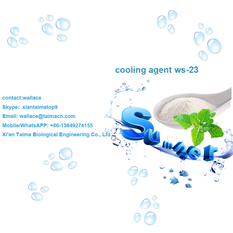 Pure flavor additive powder agent cooling ws 3 ws 23