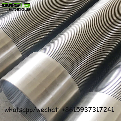 0.5mm slot stainless steel johnson type water well screens crepine johnson for water water well drilling forages