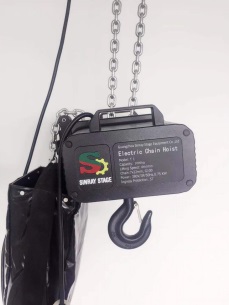 stage electric hoist with safety lock