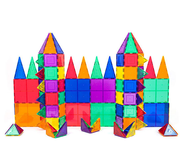 STEM Educational Magnetic Blocks Tiles Plastic Construction Toys for Children