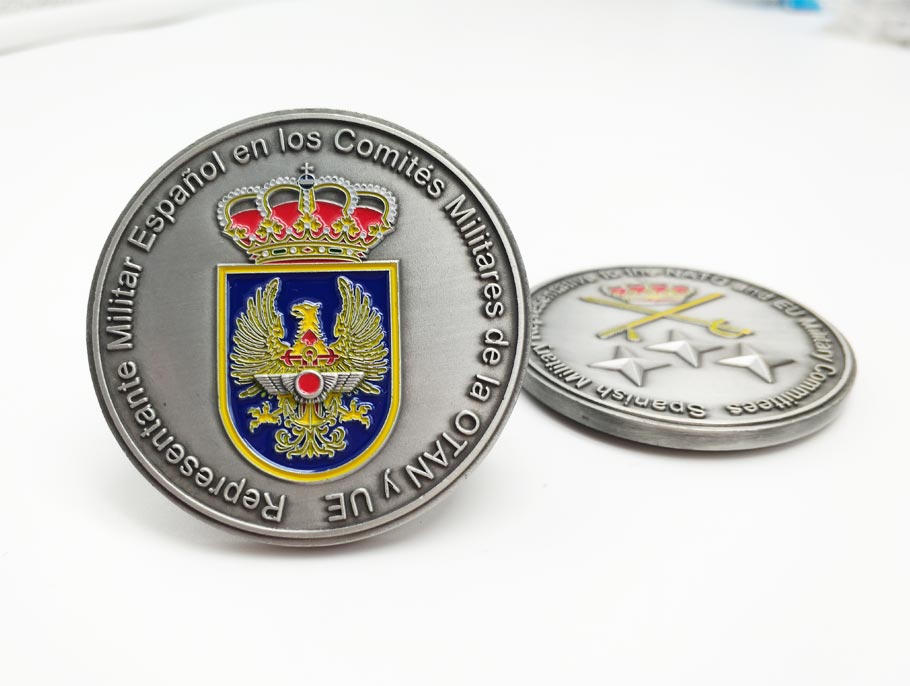 plating Challenge Coin