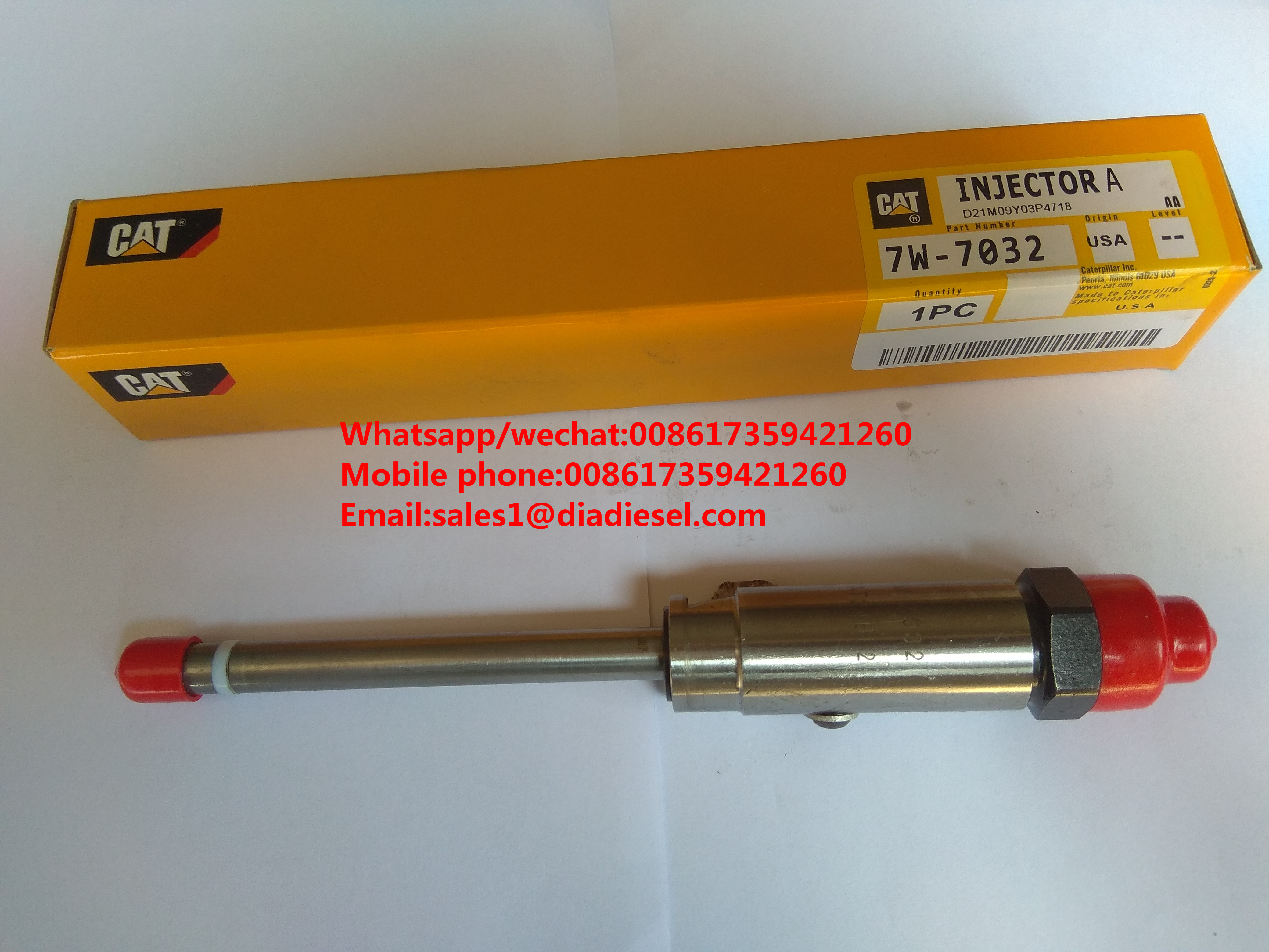 High Quality Diesel Engine Fuel Inejctor CAT 7W7032 Pencil Nozzle 7W7032 for 3406 for sale