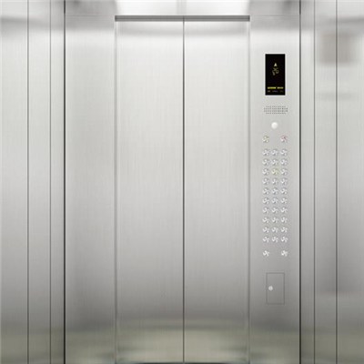 Painted Steel Machine Room Passenger Elevator