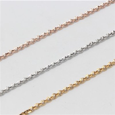 Open Belcher Link Triangle Wire Chain