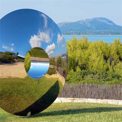 Mirror Polished Stainless Steel Public Art Sculpture