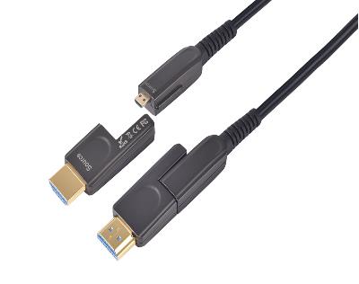 One-step service CPR rated HDMI active optical cable domest