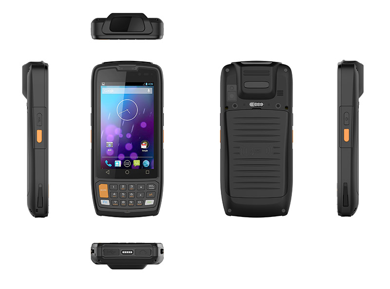 4 inch android handheld PDA rugged barcode scanner