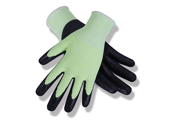 Latex Coated String Knit Safety Work Gloves/LCG-07