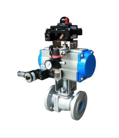 SN2401F Plastic Lined O-type Ball Valve