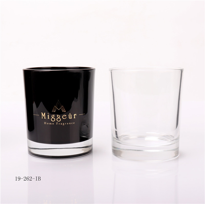 Luxury Black Candle Jar Manufacture