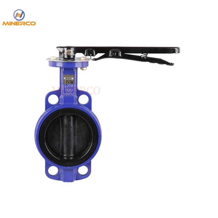 Ductiler Iron Wafer Butterfly Valve with Worm Gear