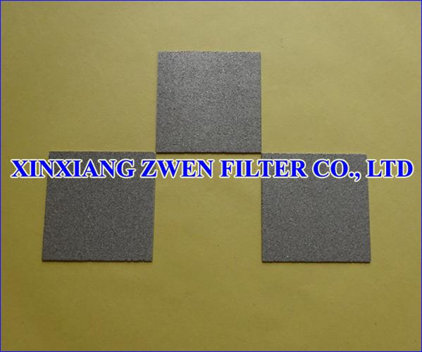 Stainless Steel Sintered Porous Filter Plate