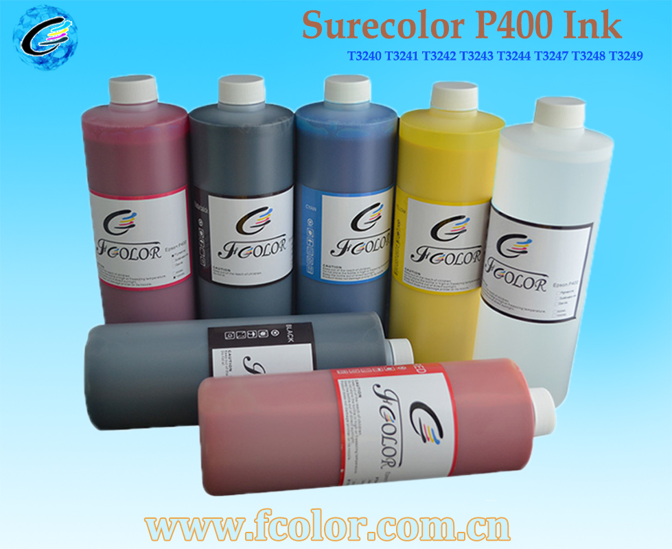8 Color Pigment Ink for Epson Surecolorb P400 Printer Refill Ink