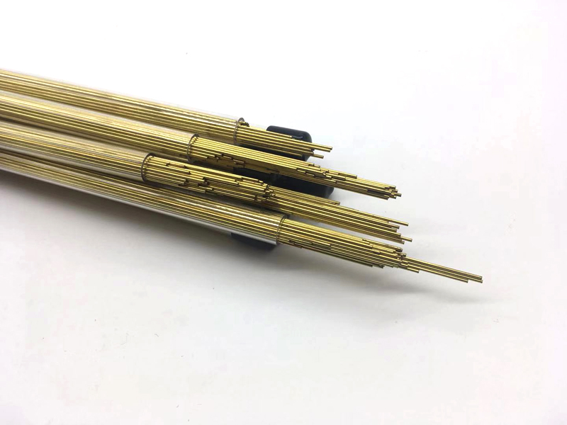 Brass Electrode Tube Single Hole 0.4*400mm for EDM Drilling Machine