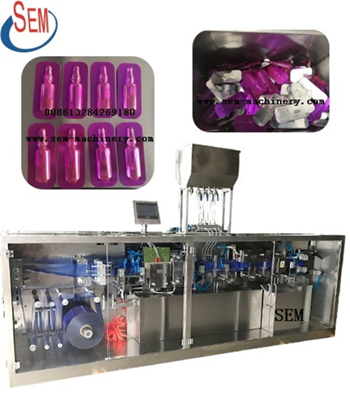  plastic ampoule garlic sauce packing machine 