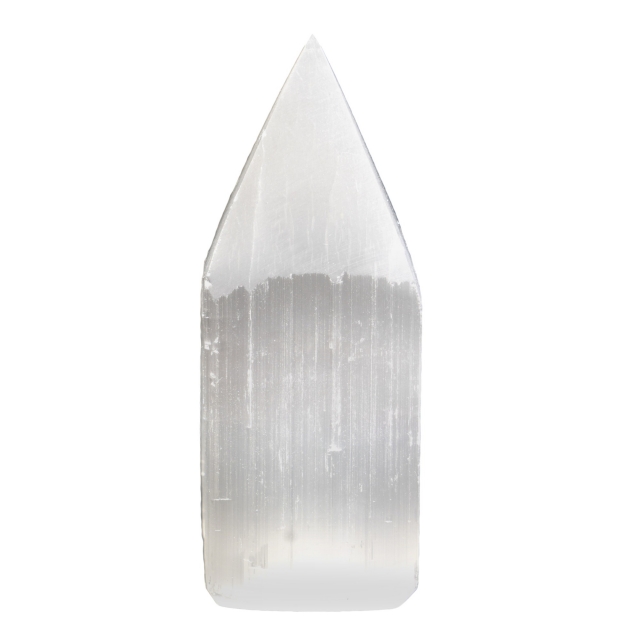 Yinglai 4.0 Healing Crystal Point Natural Selenite Point, Crystal Gifts For Decoration