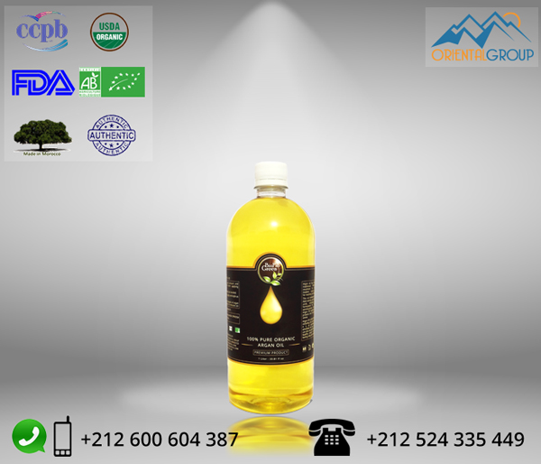 Organic Virgin and deodorized Argan Oil