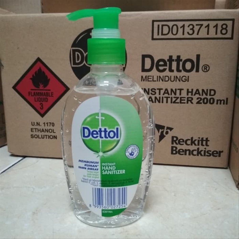 Dettol Instant Hand Sanitizer 200ml