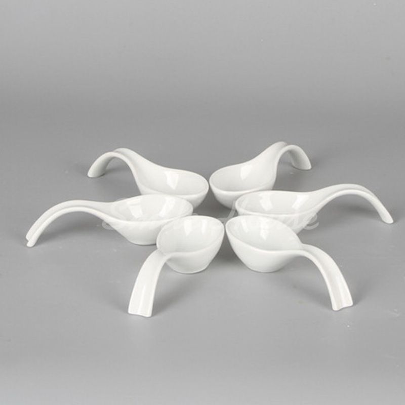 custom round ceramic Spoon china 