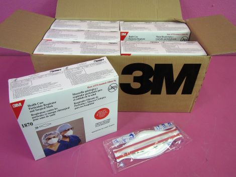 3m 1870 n95 surgical Face mask