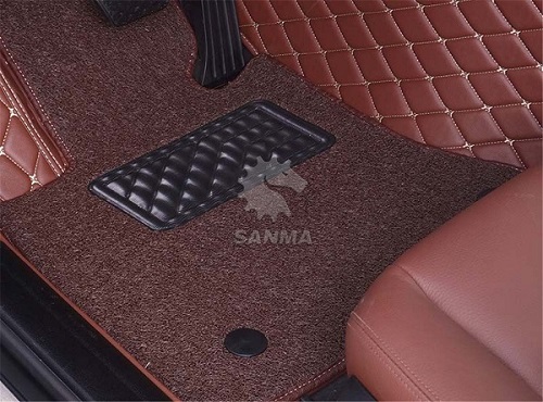High-elasticity sponge floor mat