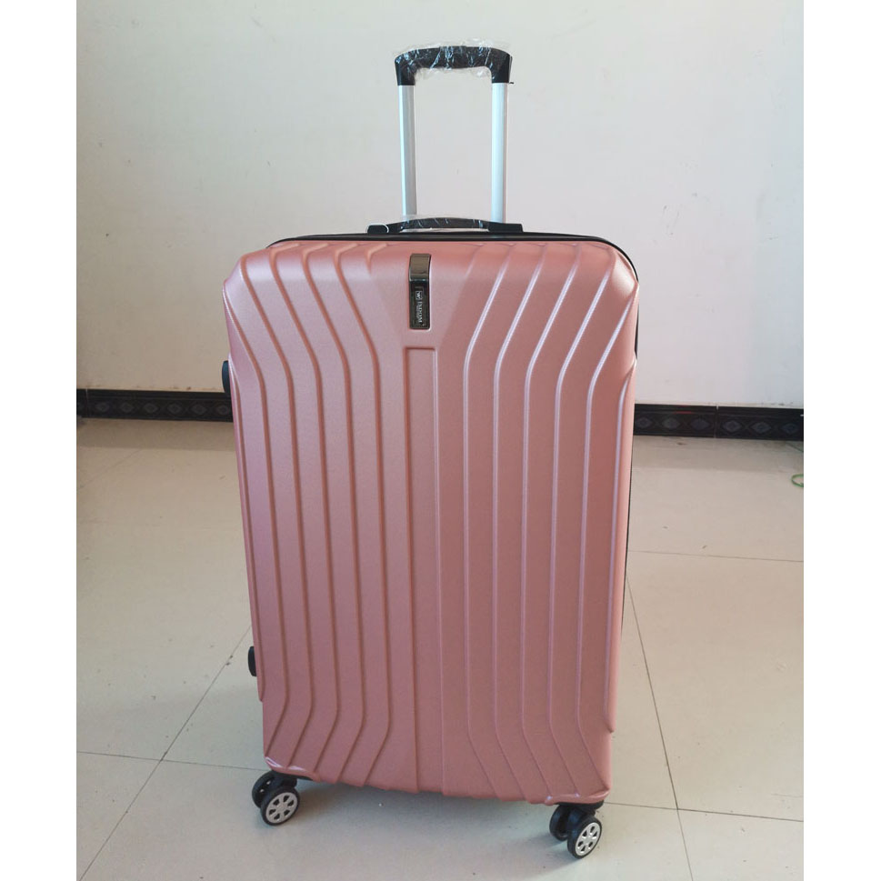 Simple Fashion Style Trolley Luggage carry on suitcase with Spinner wheels
