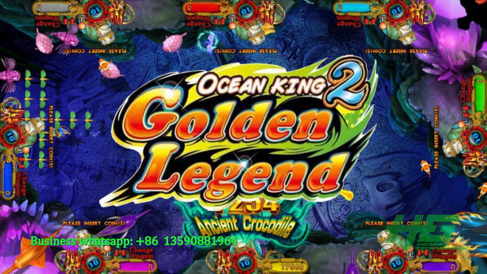 IGS Original Ocean King 2 Golden Legend Fishing Game,Ocean King 2 Fish Hunter Game Machine Demo