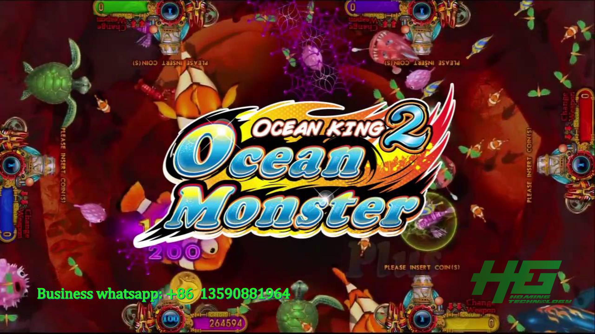 IGS Original Ocean Monster Fishing Game,Ocean Monster Fish Hunter Game Machine Demo