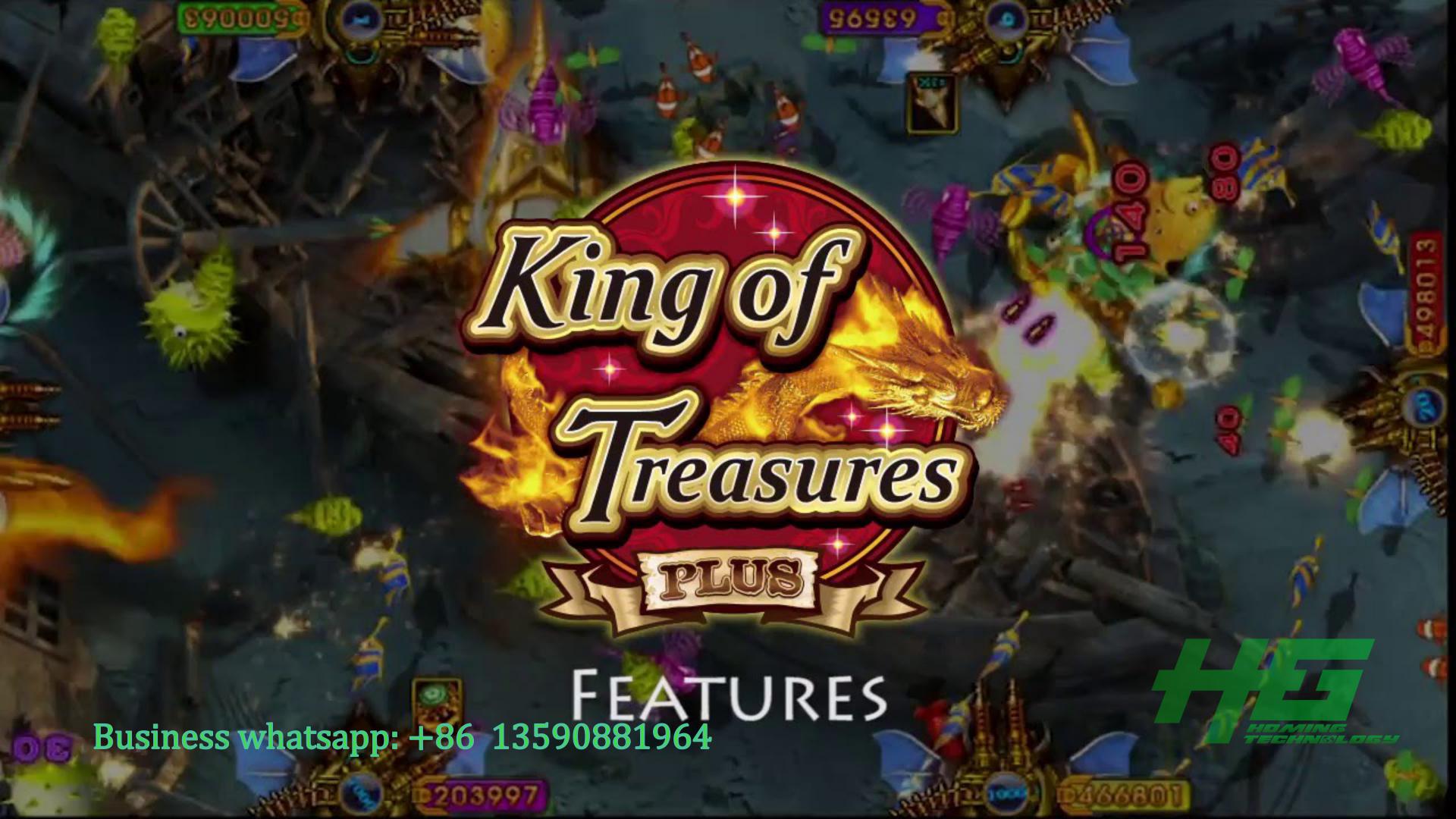 IGS Original King of Treasures,King of Treasures Plus Fish Hunter Game Machine Demo 