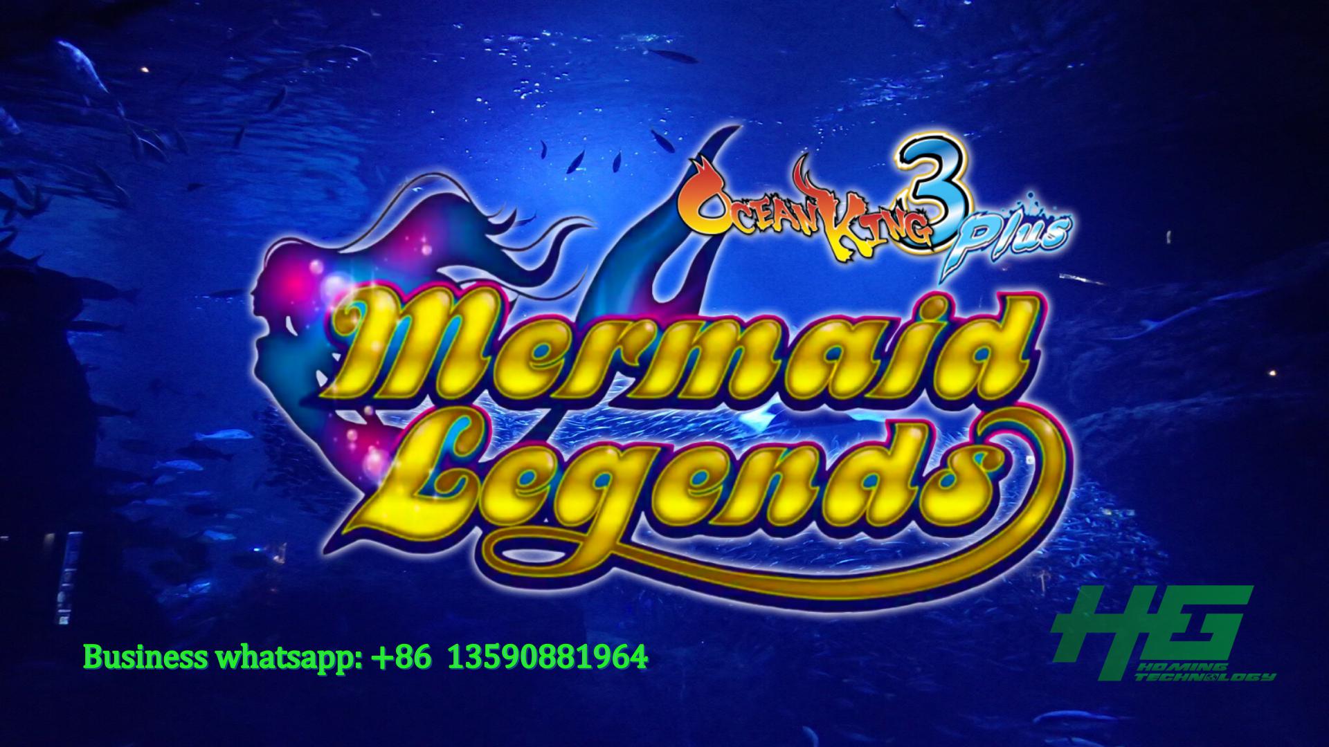 Newest IGS Original Ocean King 3 Plus Mermaid Legends Fishing Game Machine For Sale