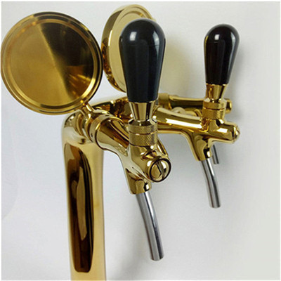 polished  L type beer dispensers