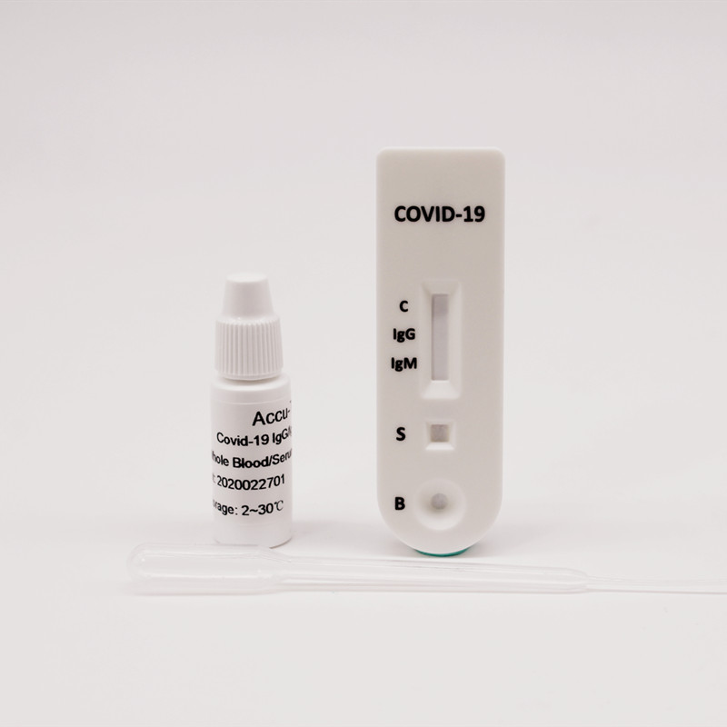 Accu-Tell® COVID-19 IgG/IgM Rapid Test Cassette (Whole Blood/ Serum/ Plasma)