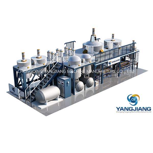 oil recycling plant
