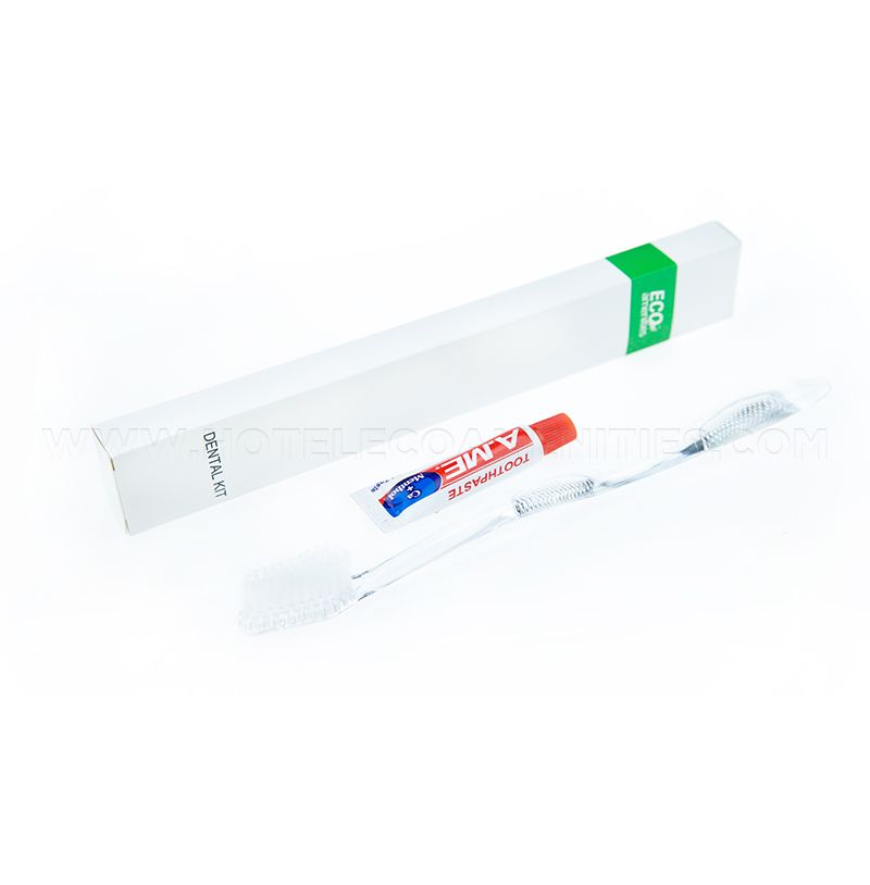 ECO AMENITIES Bulk Toothbrush and Toothpaste Kit