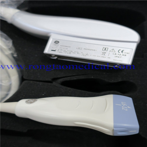 GE L6-12-RS linear ultrasound transducer probe