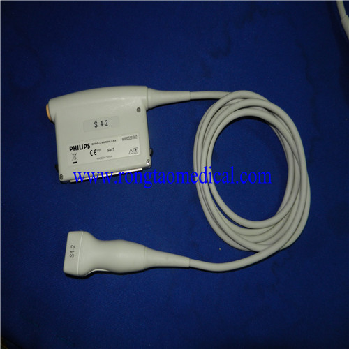 Philips S4-2 volume curved ultrasound transducer 
