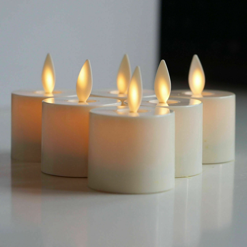 Bulk Realistic LED Flameless Tealight Candles with Remote, Supplier
