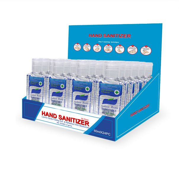Waterless Hand Sanitizer kills 99.999% germs