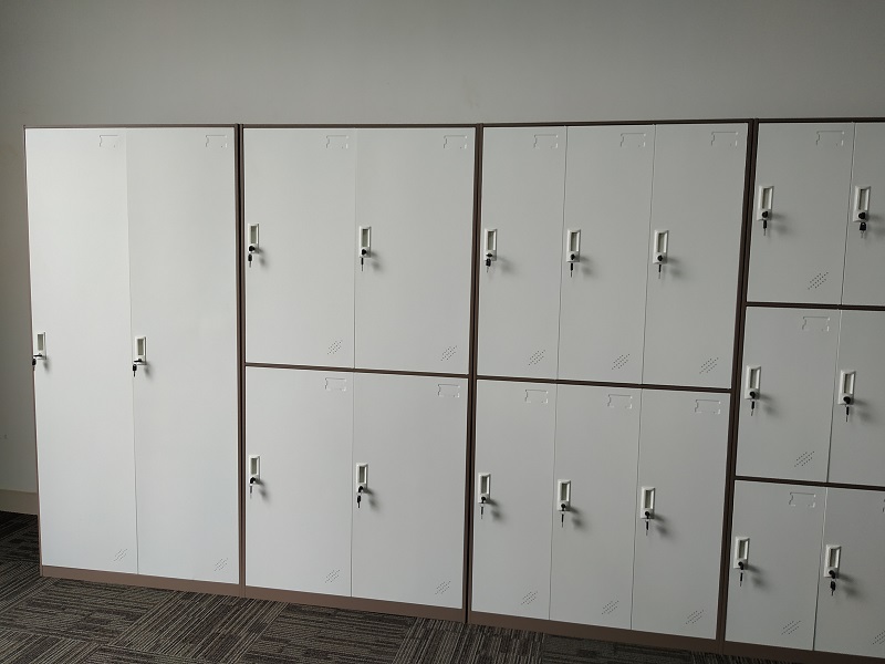 4 Door Steel Locker H1850XW900XD400mm Metal Furniture Wardrobe Storage Cabinet