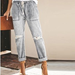 Женские джинсы Китай womens hole jeans